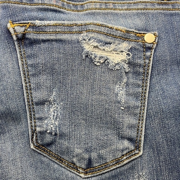 Judy Blue Distressed Skinny Size 7/28 - Picture 12 of 16